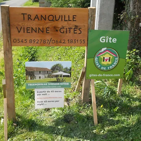 Σπίτι διακοπών Tranquille Vienne Gites Exideuil-sur-Vienne